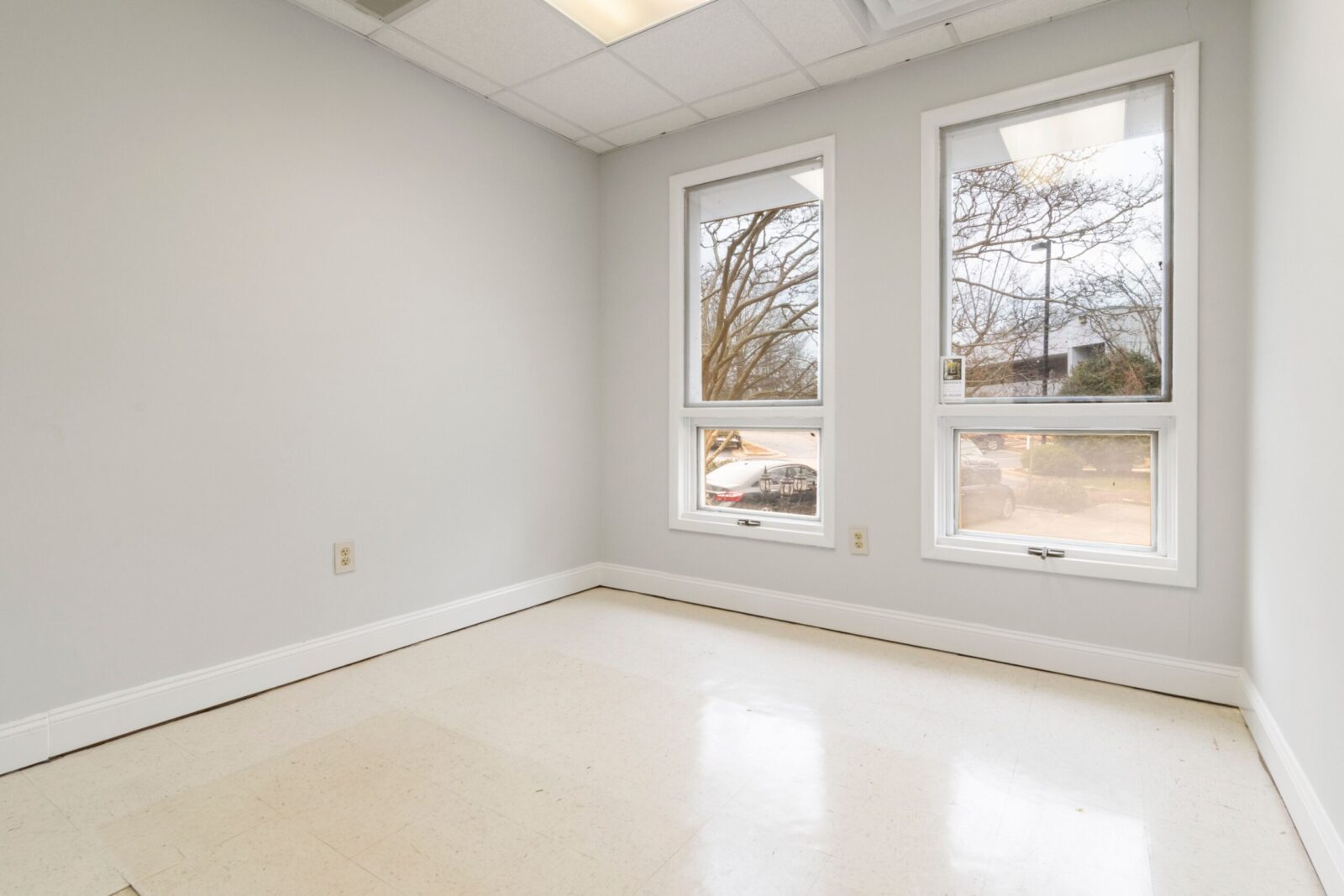 Empty home being cleaned during move‑out cleaning service